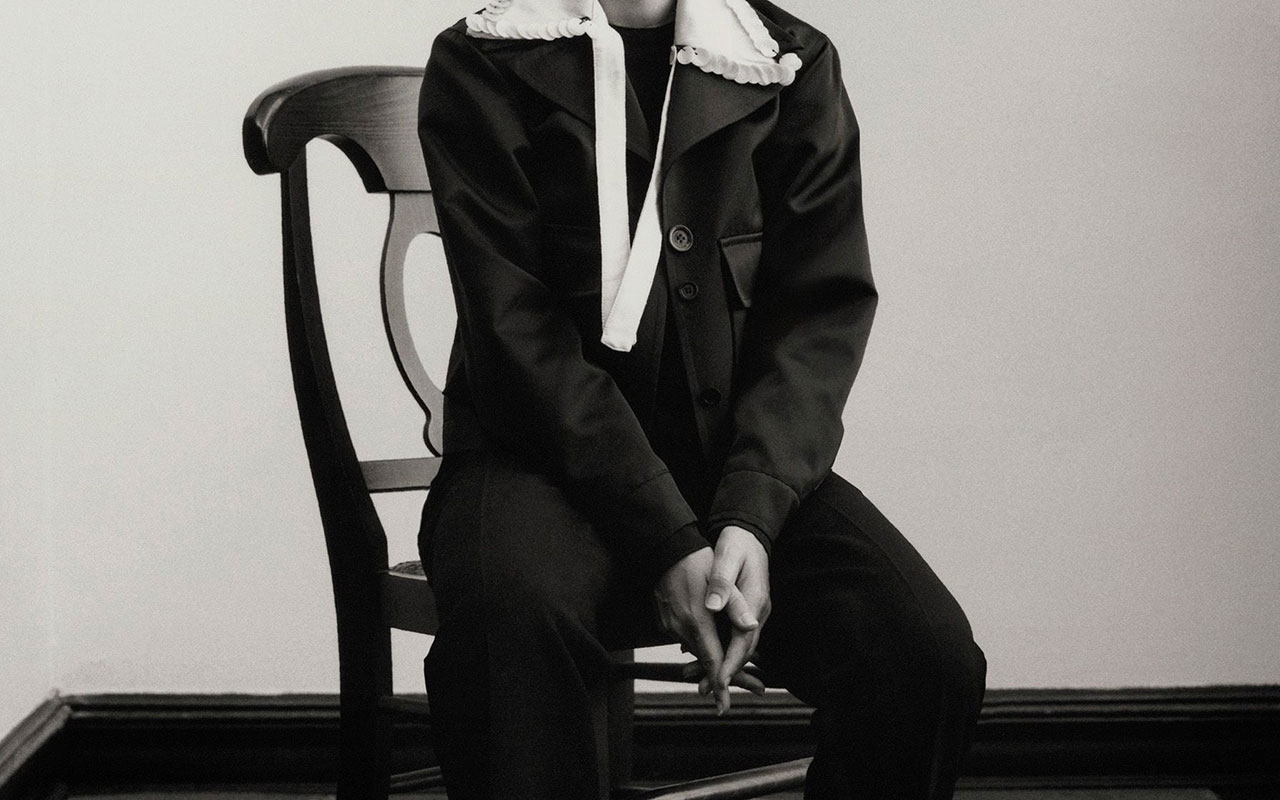 Grace Wales Bonner en el artículo sobre su llegada a Hermès