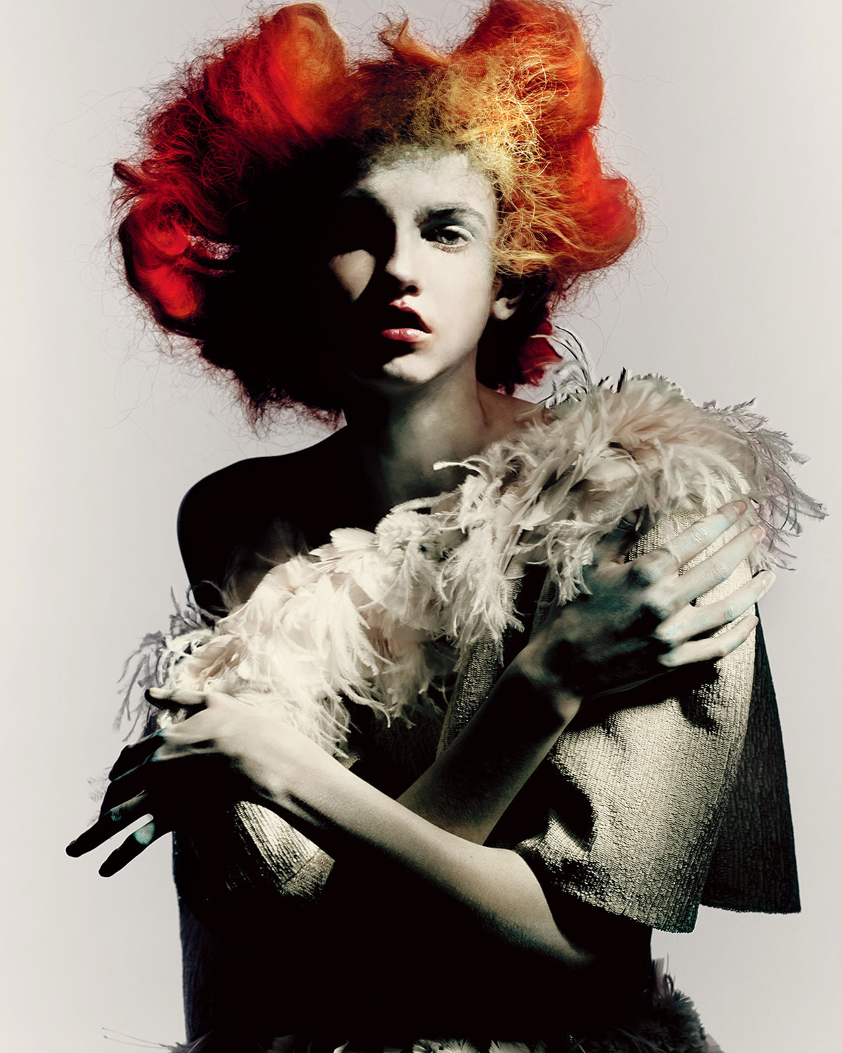 Fotografía editorial de moda de Paolo Roversi para Molly, París, 2015.