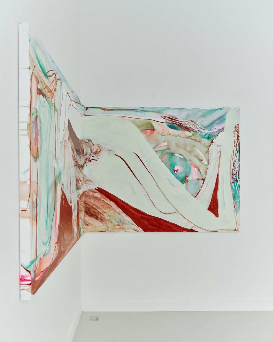 Obra Under the weight of her yolk she plants a cosmic tail into the ground, 2026, de Jedda-Daisy Culley