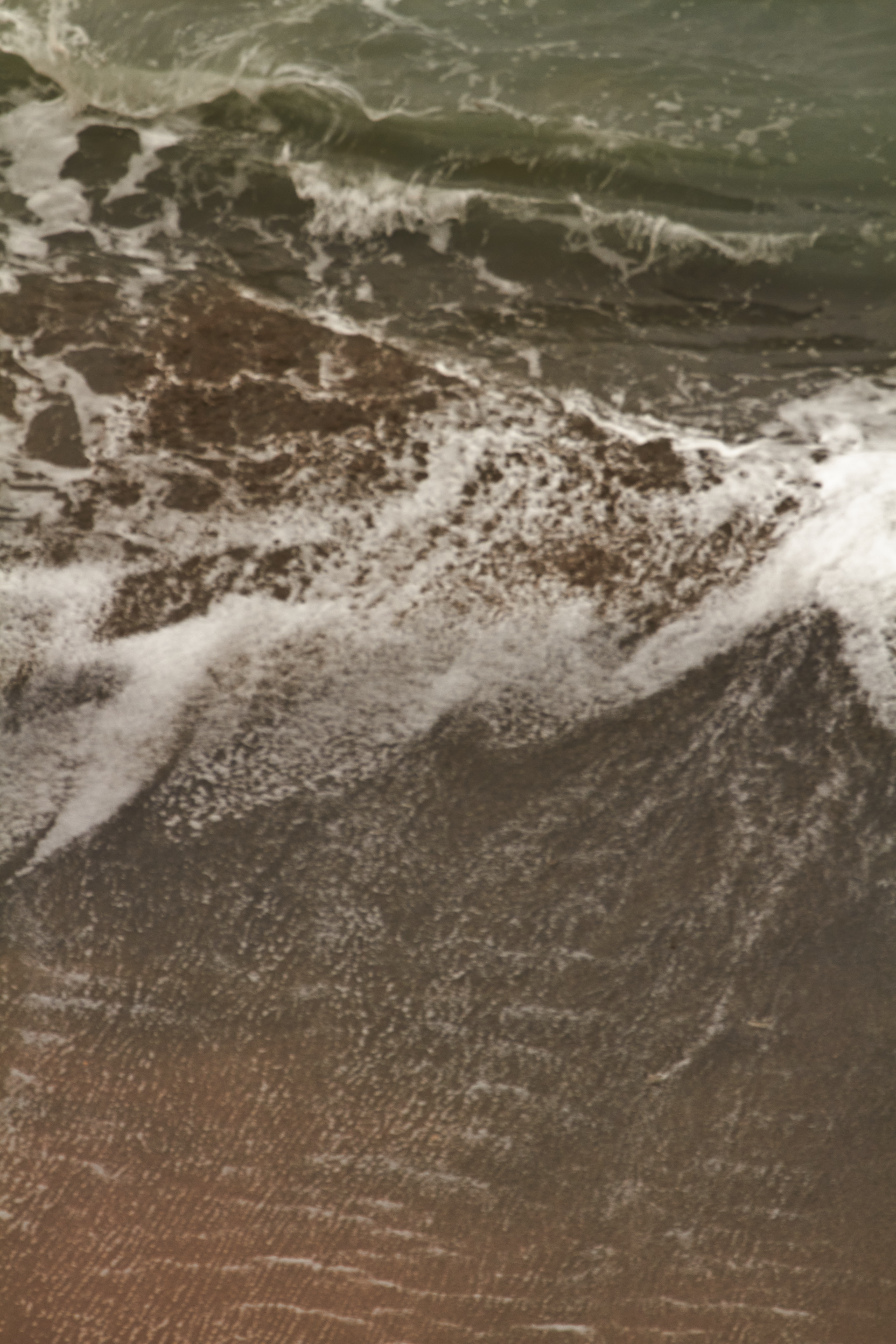 Foto del mar de Bilbao en movimiento con color y textura