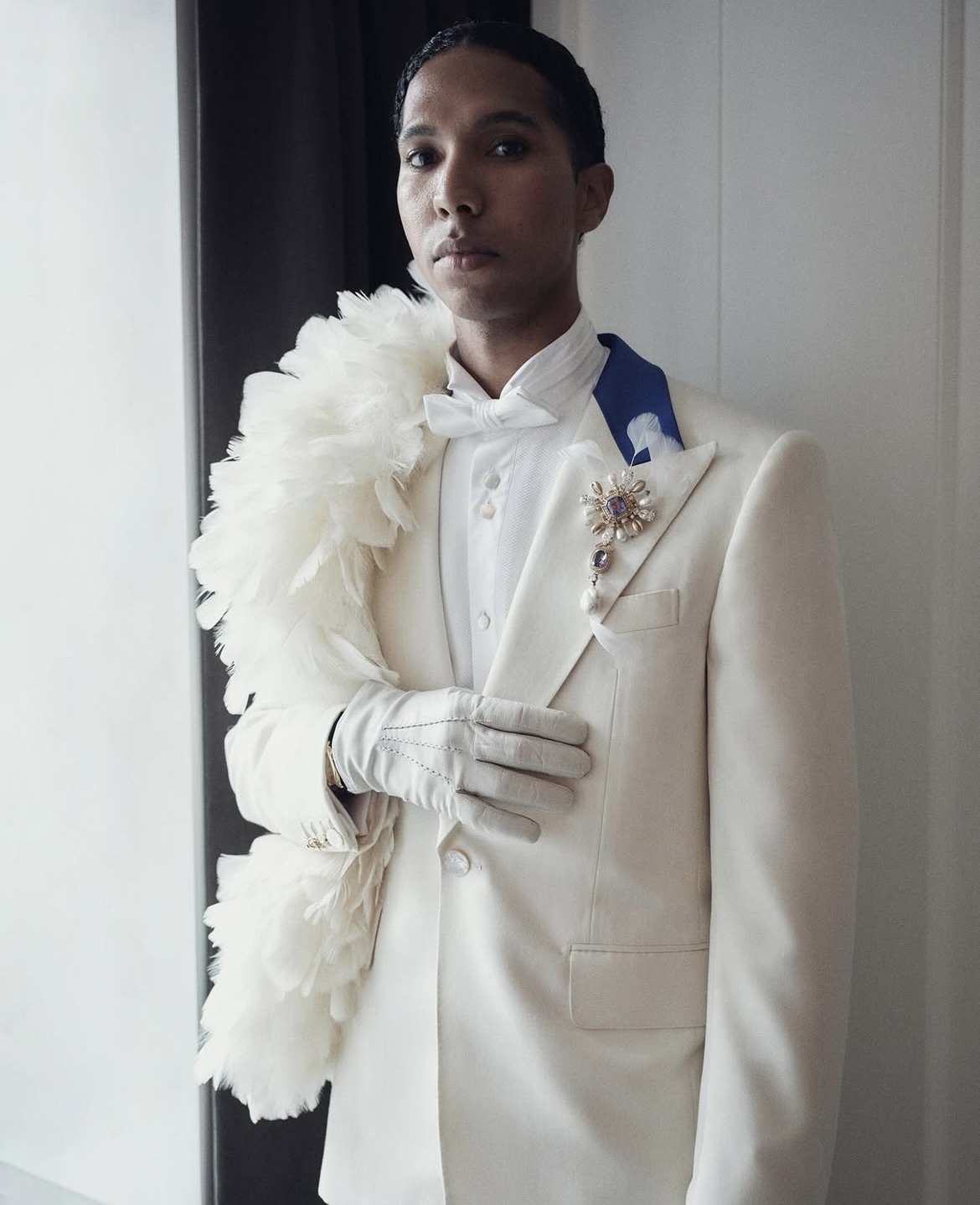 Look de la colección Wales Bonner Spring 2026 Menswear