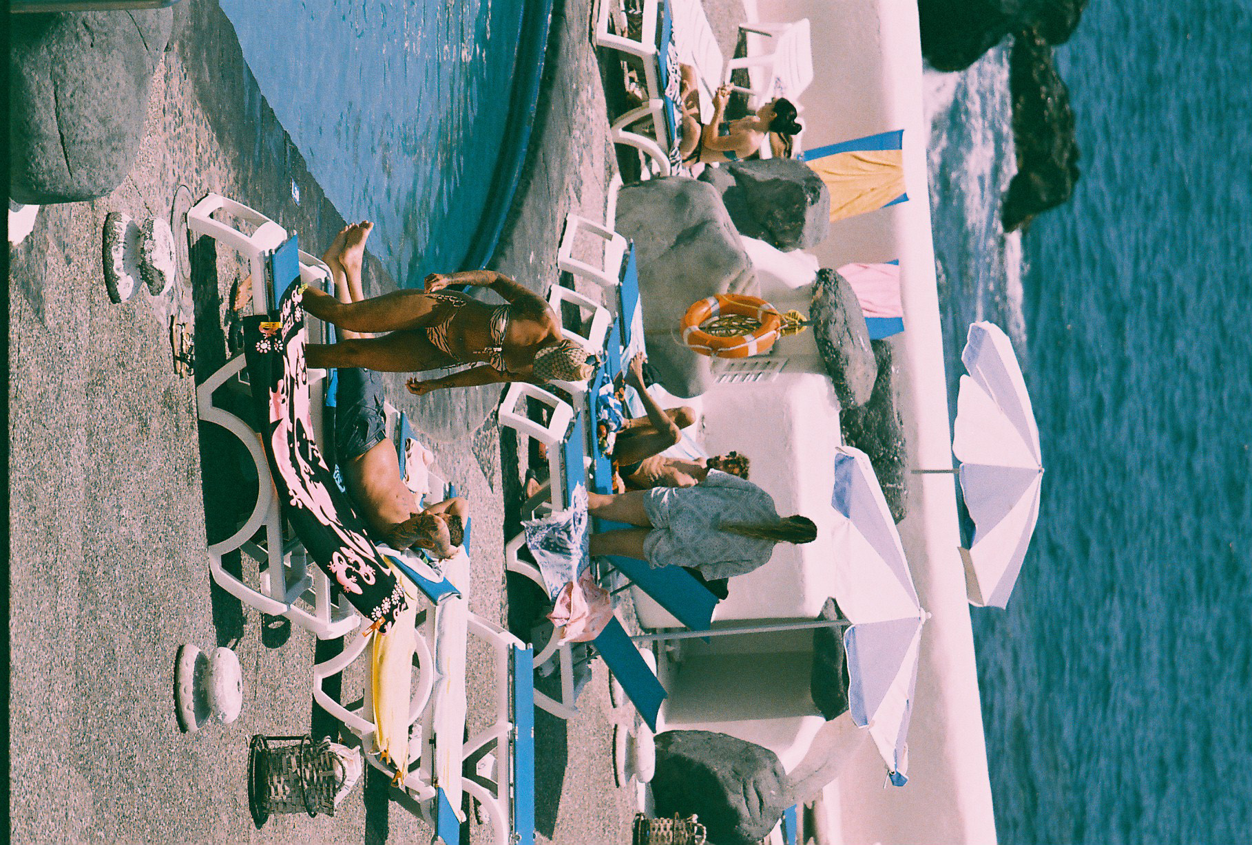 Piscina celeste en Tenerife