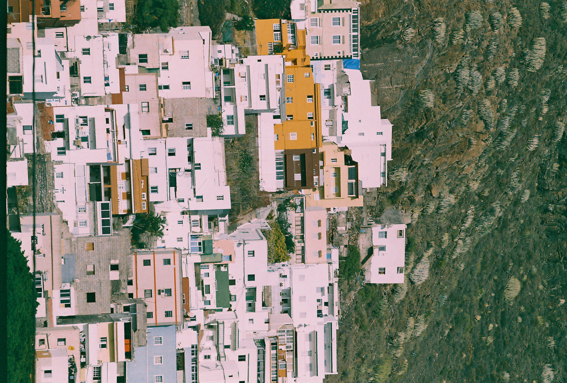 Paisaje colorido de Tenerife